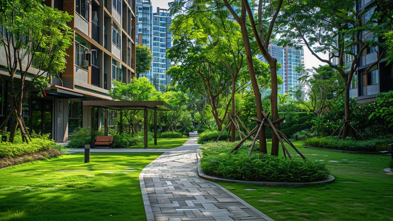 道路绿化设计规范：坡度要求的考量与实施
